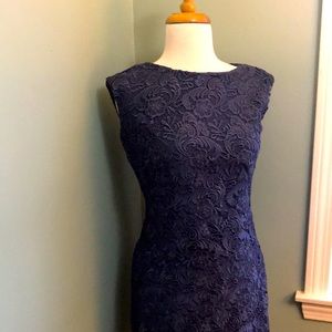 Beautiful lace Ralph Lauren cocktail dress